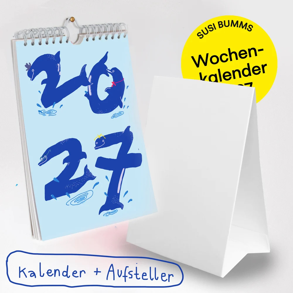 Susi Bumms Wochenkalender + Aufsteller